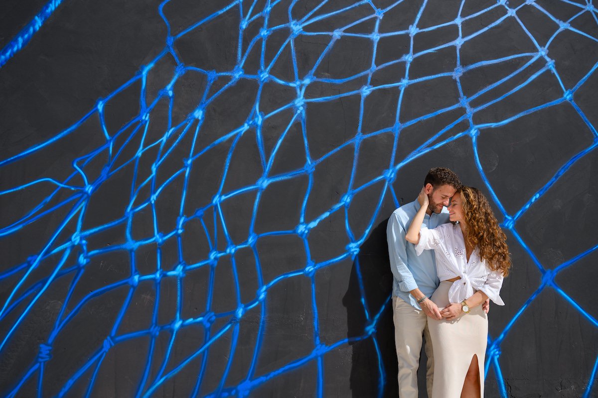 Adri y Carmen en su sesión de fotos de pareja en Villajoyosa